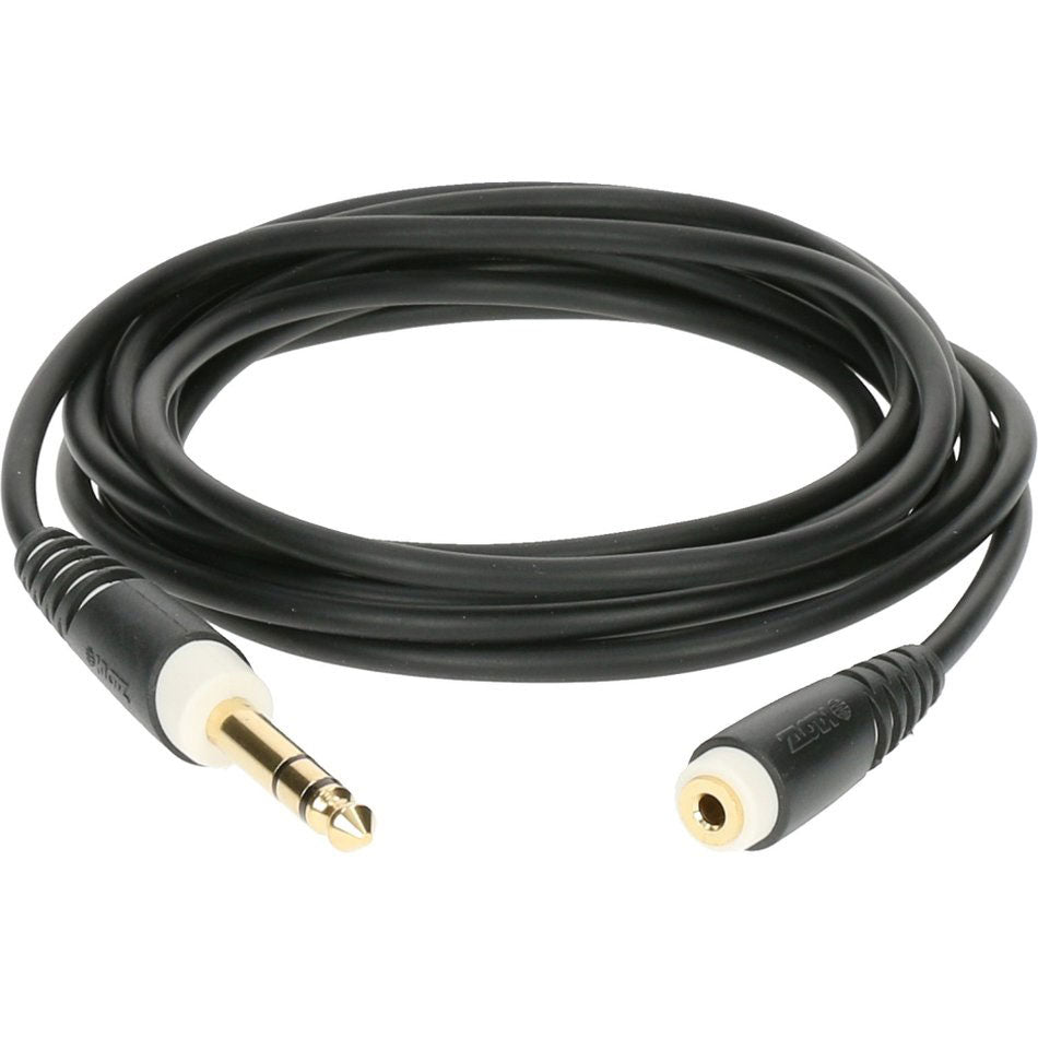 Klotz EXTENSION CABLE BLACK 3M JACK 3P - SOCKET 3P