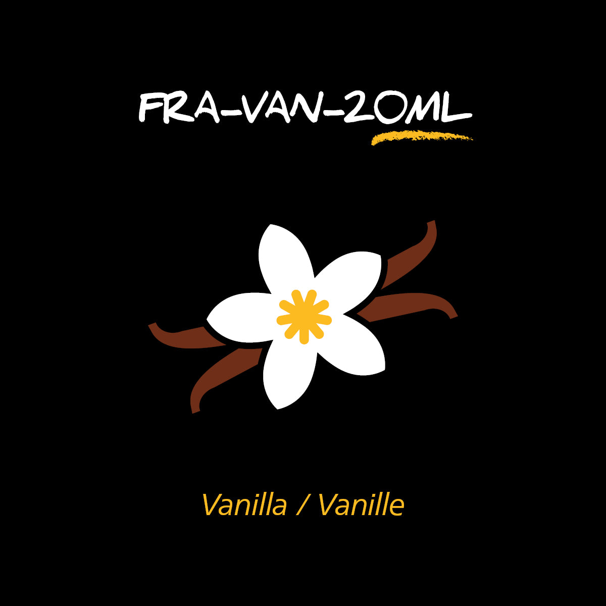Perfume para Líquido de Fumo e Nevoeiro Baunilha 20ML