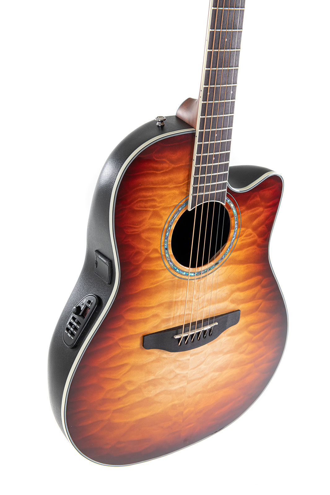 E-Acoustic Guitar Celebrity Standard Plus Mid Cutaway Cognac Burst Gloss