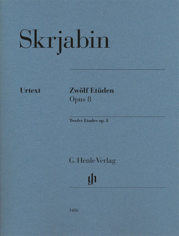 Scriabine A. - 12 Etudes Op.8 - Piano