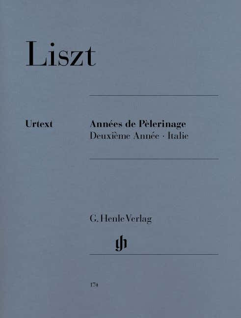 Liszt F. - Annees De Pelerinage Deuxieme Annee - Italie