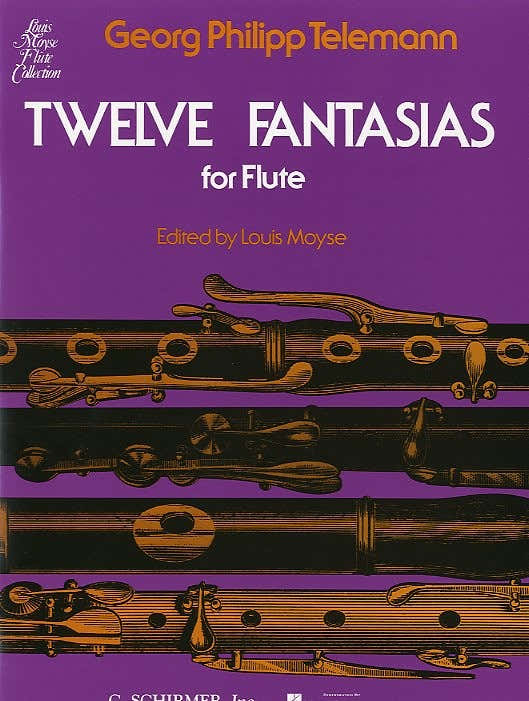 Telemann G.P. - Doze fantasias para flauta solo - Flauta