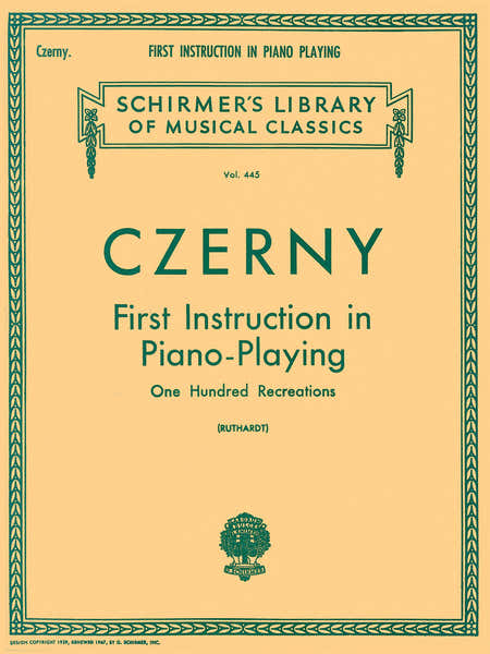 First Instruction In Piano Playing