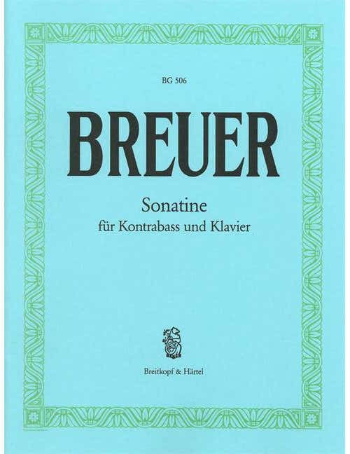Breuer - Sonatine - Double Bass et Piano