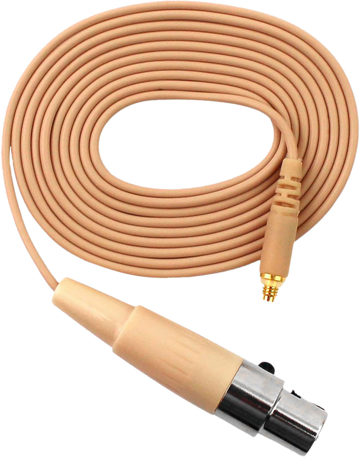 Cabo mini XLR bege