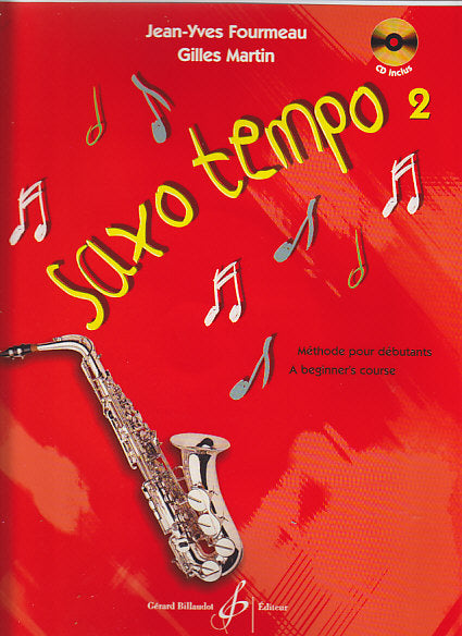 Billaudot Fourmeau/martin - Saxo Tempo 2 + CD