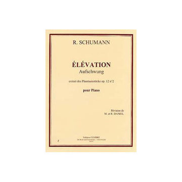 Schumann - Elévation Op.12 No.2 - Piano