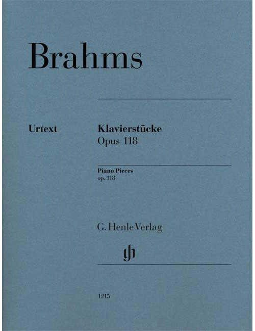 Brahms - Piano Pieces Op. 118 No. 1-6 - Piano