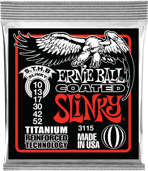 3115 Slinky revestidas Agudas finas Graves grossas 10-52