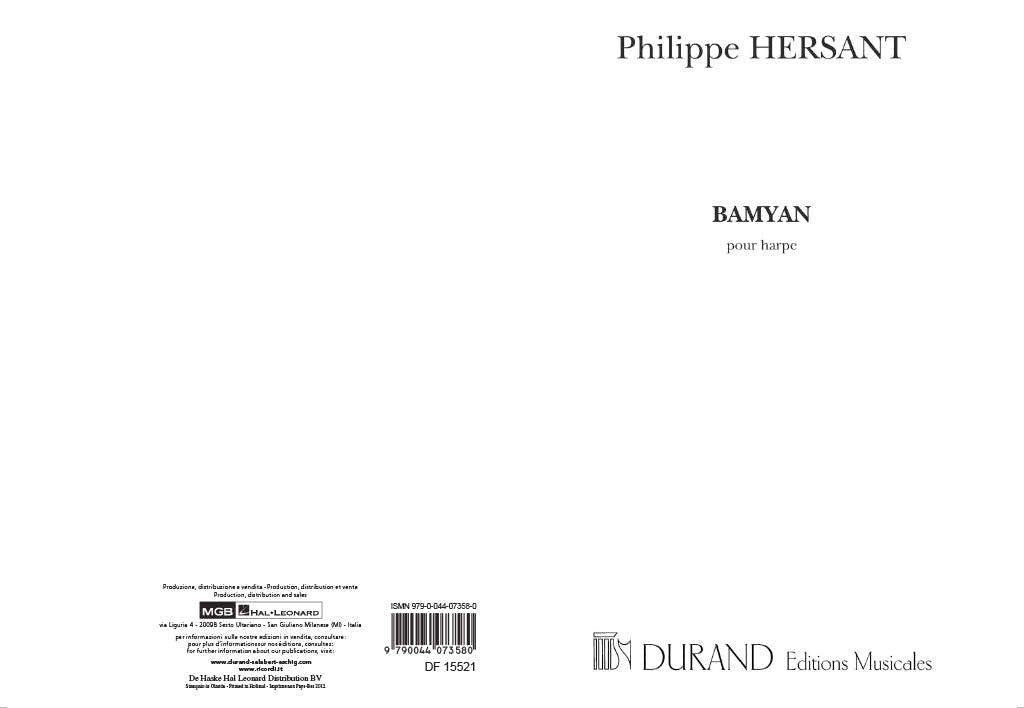 HERSANT - BAMYAN - HARPE