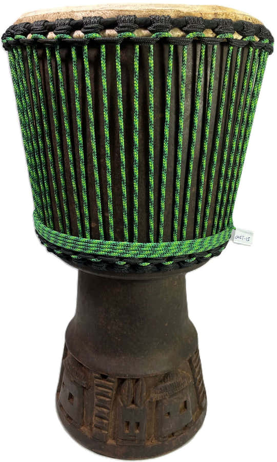CUSTOM DJEMBE LARGE 33-35 X 60-63CM