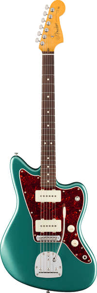 American Professional Classic Jazzmaster RW Sherwood Green Metallic desbotado