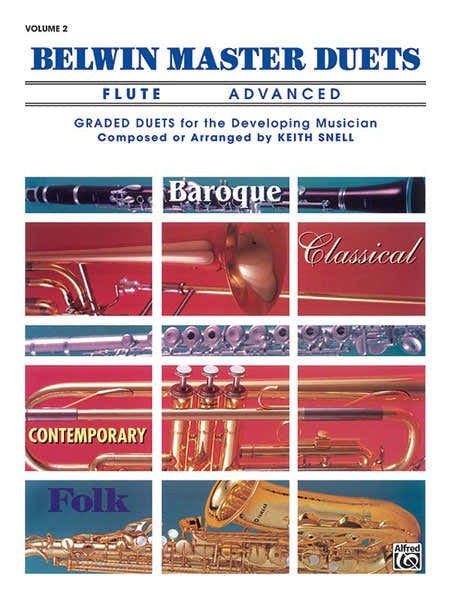 Snell Keith - Belwin Master Duets - Flute Advanced II - Flute Ensemble