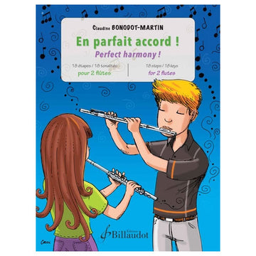 Bonodot-Min Claudine - En Parfait Accord ! 18 Étapes 18 Tonalités - 2 Flûtes
