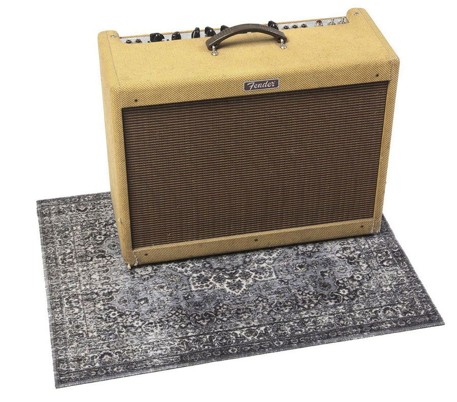 VPA-GRY Tapete Vintage Persian Club Series 80 X 60CM Antiderrapante Cinzento
