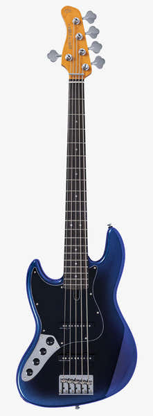 Sire Marcus Miller V3 5 LH New Gen burst azul meia-noite