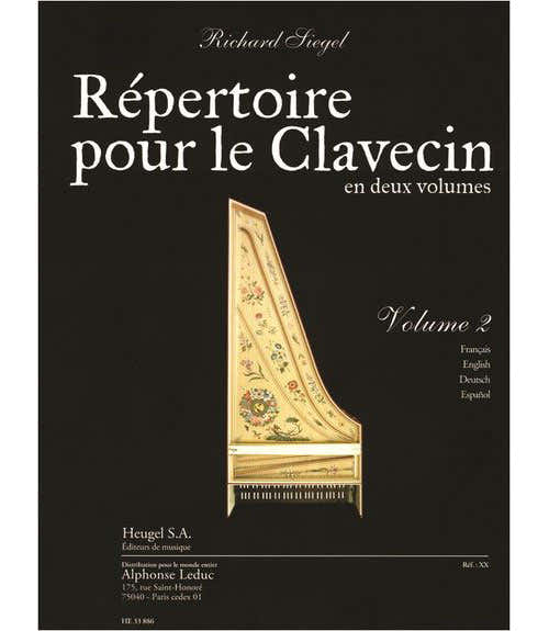 Siegel Richard - Répertoire Pour Le Clavecin Vol.2