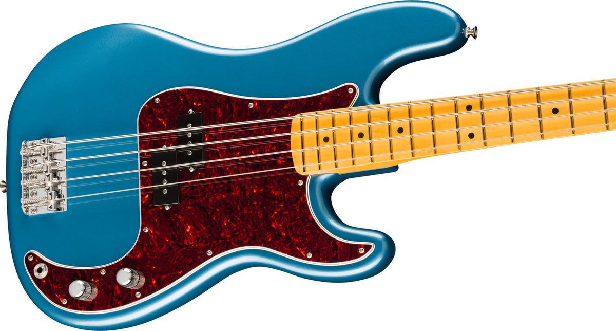American Professional Classic Precision Bass MN Azul Lake Placid desbotado