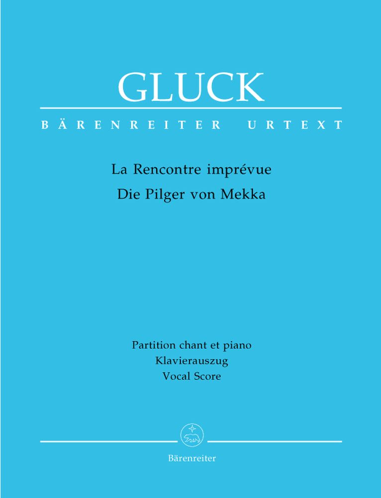 Gluck C.W. – O encontro – Os peregrinos de Meca – Canto, Piano