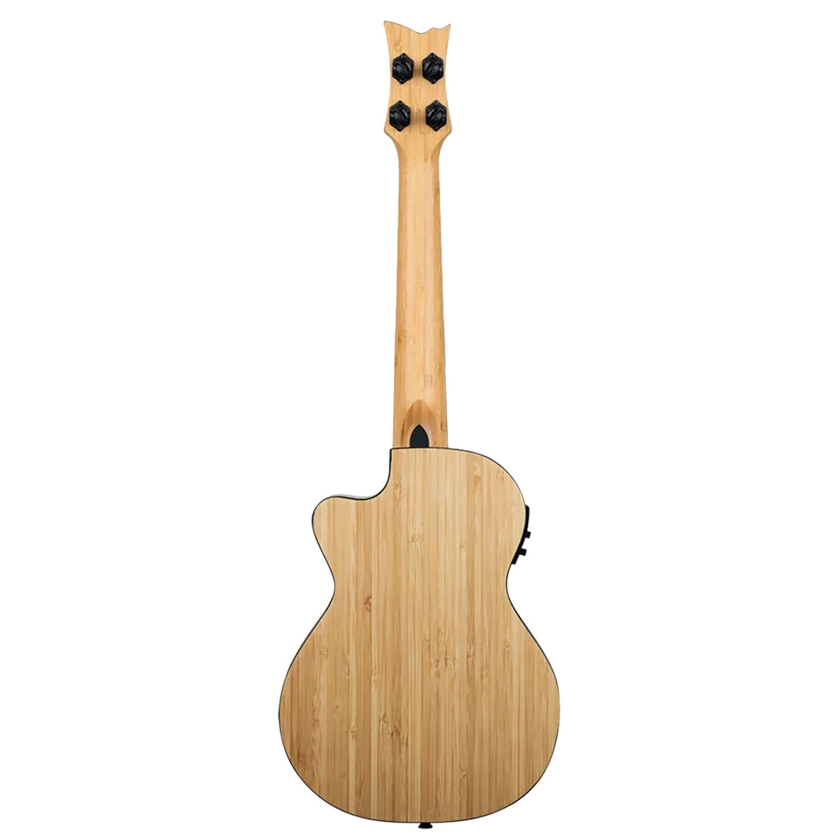 Ukulele tenor de bambu maciço EQ