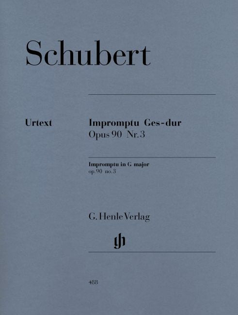 Schubert F. - Impromptu em Sol bemol maior Op. 90,3 D 899