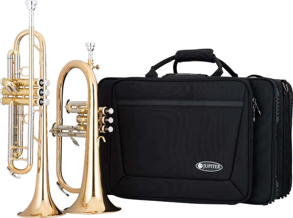 Jupiter Pack Trompete JTR1110R & Flugelhorn JFH1100R