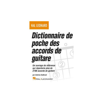 Dicionário de bolso de acordes de guitarra
