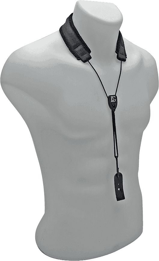C20E - CORREIA CLARINETE NYLON ELASTICO (METAL HOOK)