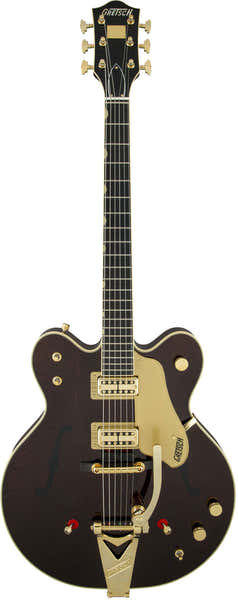 G6122T-62 Country Gentleman Vintage Select Signature Chet Atkins Tingimento de nogueira