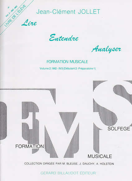 Jollet JEAN-clement - Lire Entendre Analyser Vol.2 (eleve)
