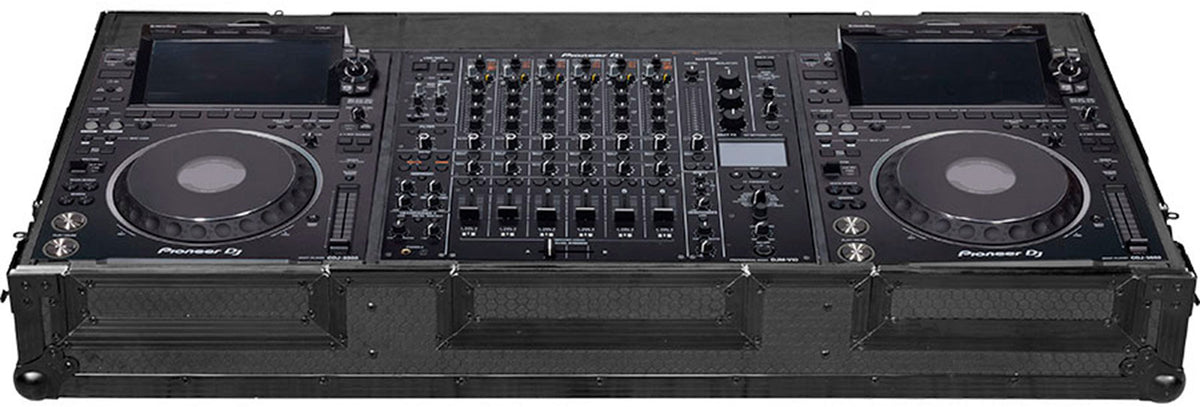 Flight Mesa de DJ CDJ-3000/DJM-V10/DJM-A9 Preto