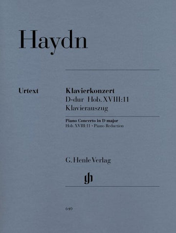 Haydn J. - Concerto For Piano (harpsichord) And Orchestra D Major Hob. Xviii:11