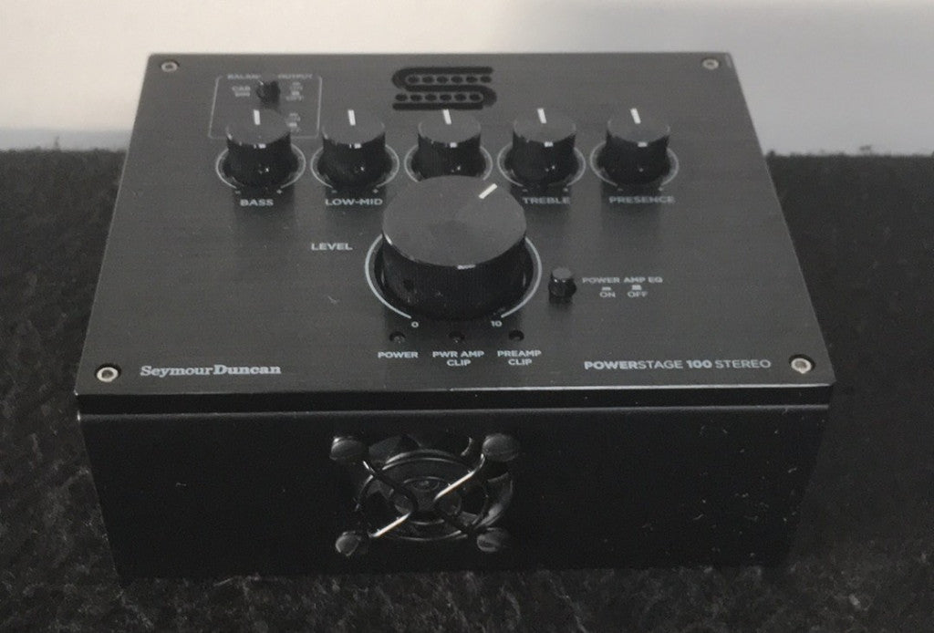 PowerStage 100 Estéreo Preto - Stock B