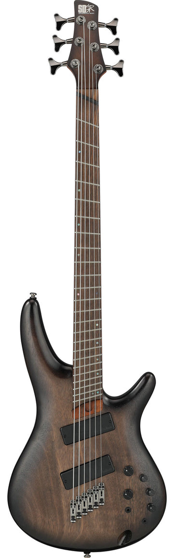 SRC6MS-BLL Burst preto tingido Bass Workshop