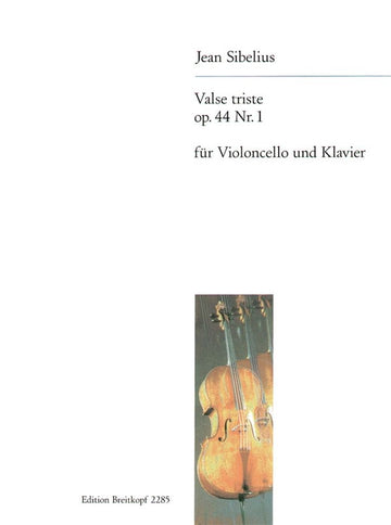 Sibelius J. - Valse Triste de Op. 44 - Violoncelo e piano