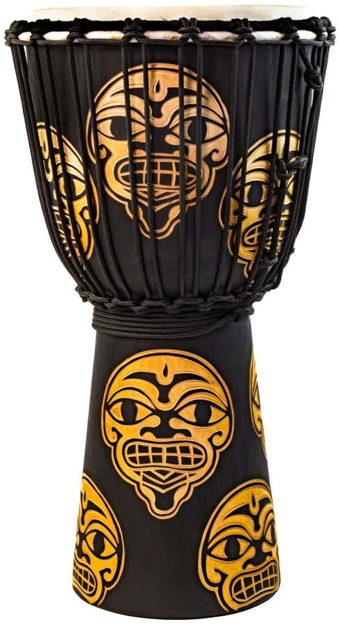 Djembe Street Series Watcher esculpido 12" Tssdj-Ltw