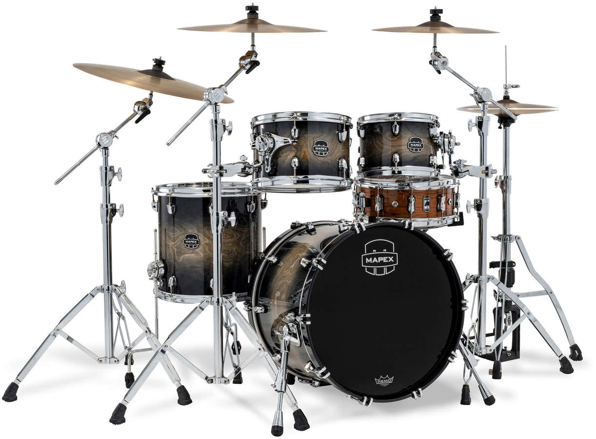 MAPEX SATURN VI FUSION 20" Degradê preto tinta