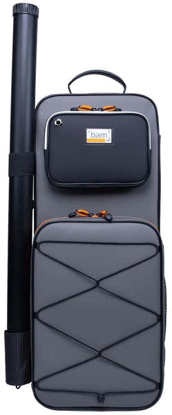 BAM Estojo Violino 4/4 Compact Peak Performance - Preto/Cinza