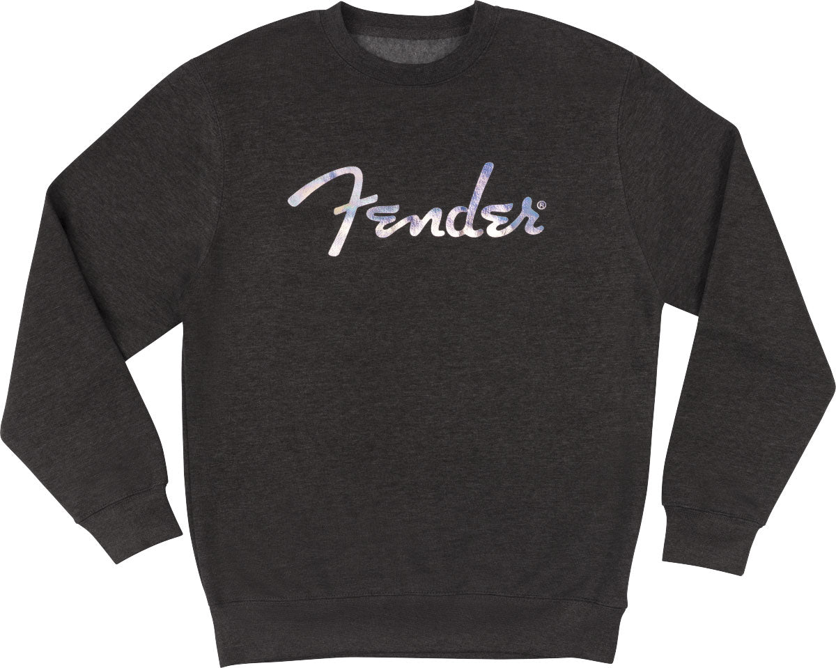 Fender "L" Sweatshirt Galaxy Logo cinzento-carvão mesclado