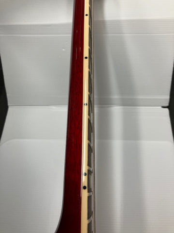 Les Paul Studio Vermelho vinho Contorno creme Stock B