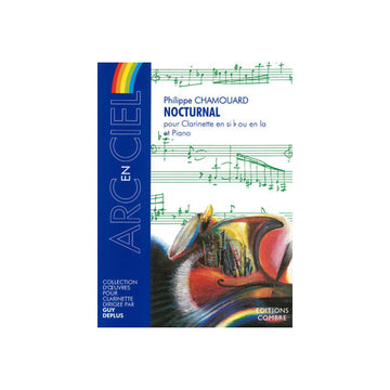 CHAMOUARD PHILIPPE - NOCTURNAL - CLARINETTE SIB OU LA ET PIANO