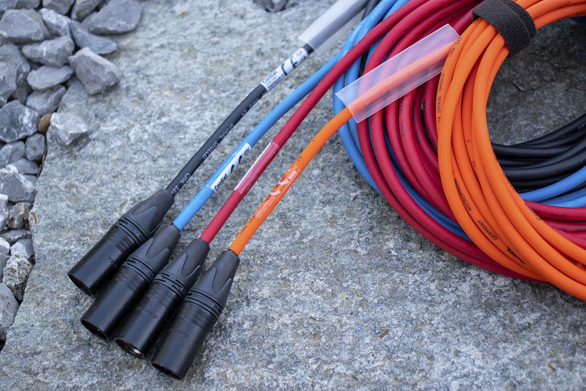 Cabo de Microfone XLR 10 M Azul