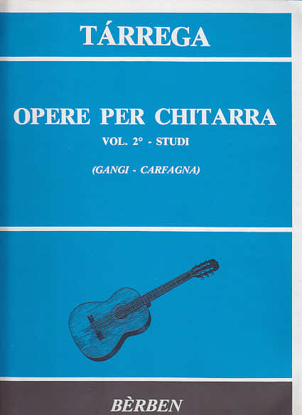 Tarrega Francisco - Obras para guitarra Vol.2 Estudos - guitarra