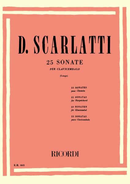 Scarlatti D. - 25 Sonate - Piano