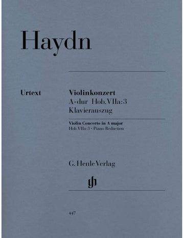 HAYDN J. - CONCERTO FOR VIOLIN AND ORCHESTRA A MAJOR HOB. VIIA:3
