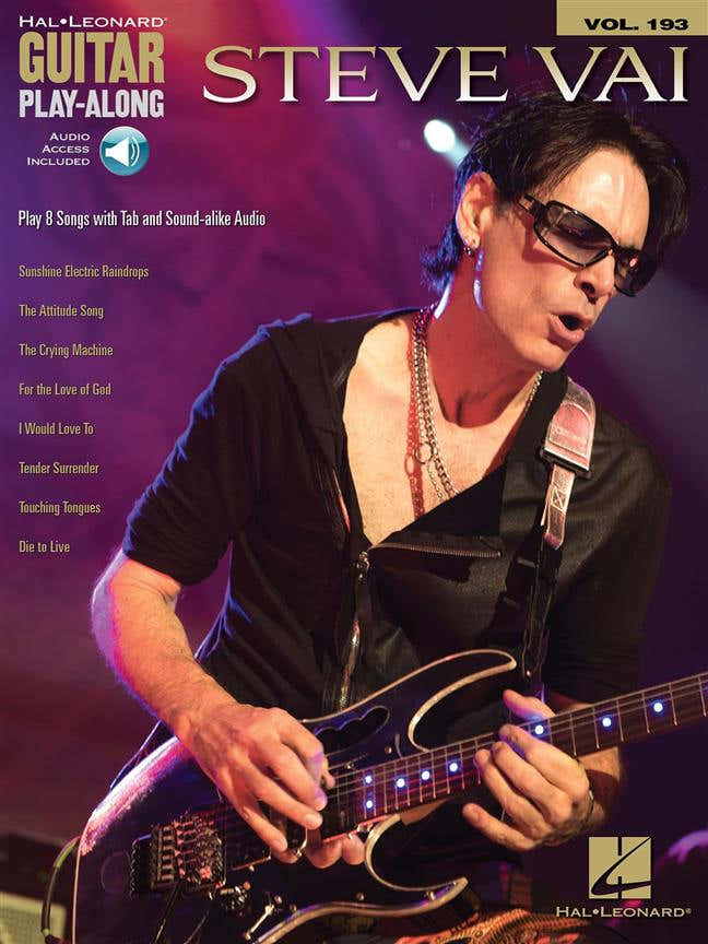 Steve Vai - Guitar Play Along Vol.193 - Guitare Tab