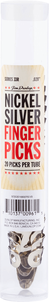 Dunlop 20 x 0,020in Finger and Thumb Nickel
