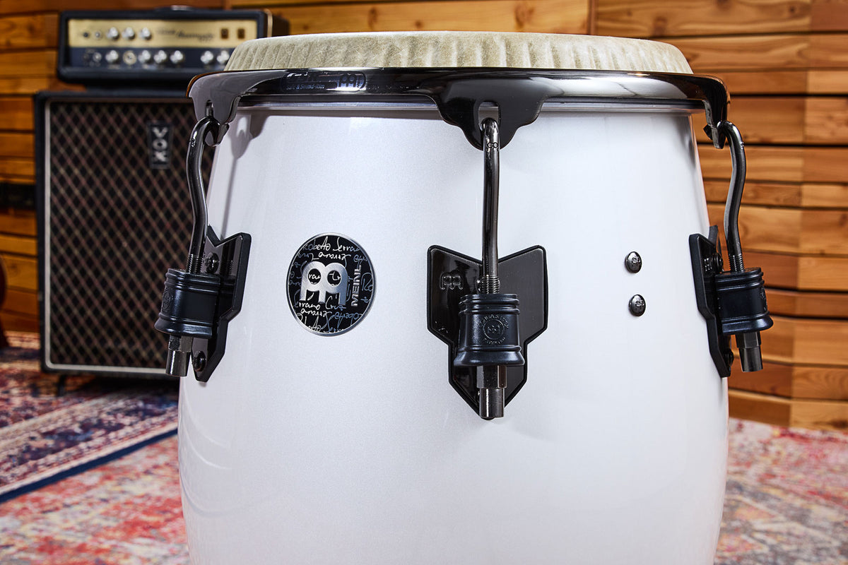 Artist Series Roberto Serrano Tumba 12 1/2" /REMO® Fiberskyn Heads - Pearl White