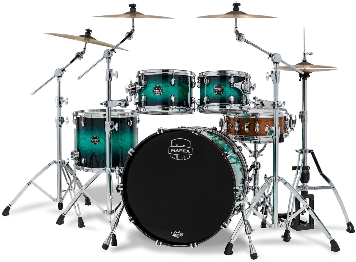 Saturn Vi Stage 22" Azul-marinho turquesa degradado