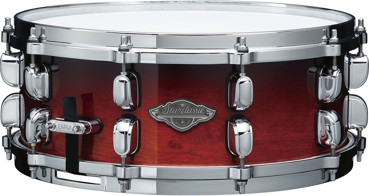 Tama STARCLASSIC PERFORMER 14"X5.5" Caixa DARK CHERRY FADE